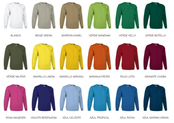 Sudadera VALENTO DUBLIN – Uniformat Valles Vestuario Laboral